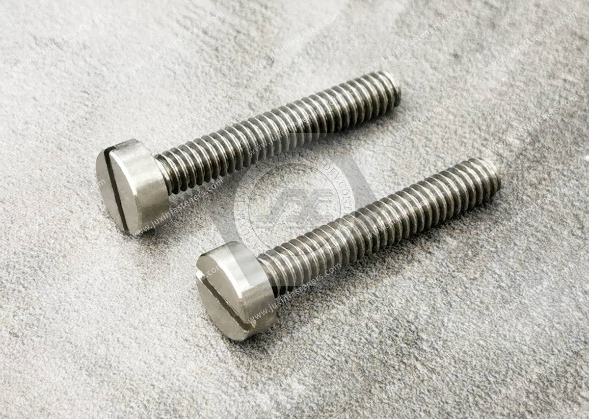 JX-21JG174-832-25-D8-SS, Stainless Steel Binding Head Slotted Screws