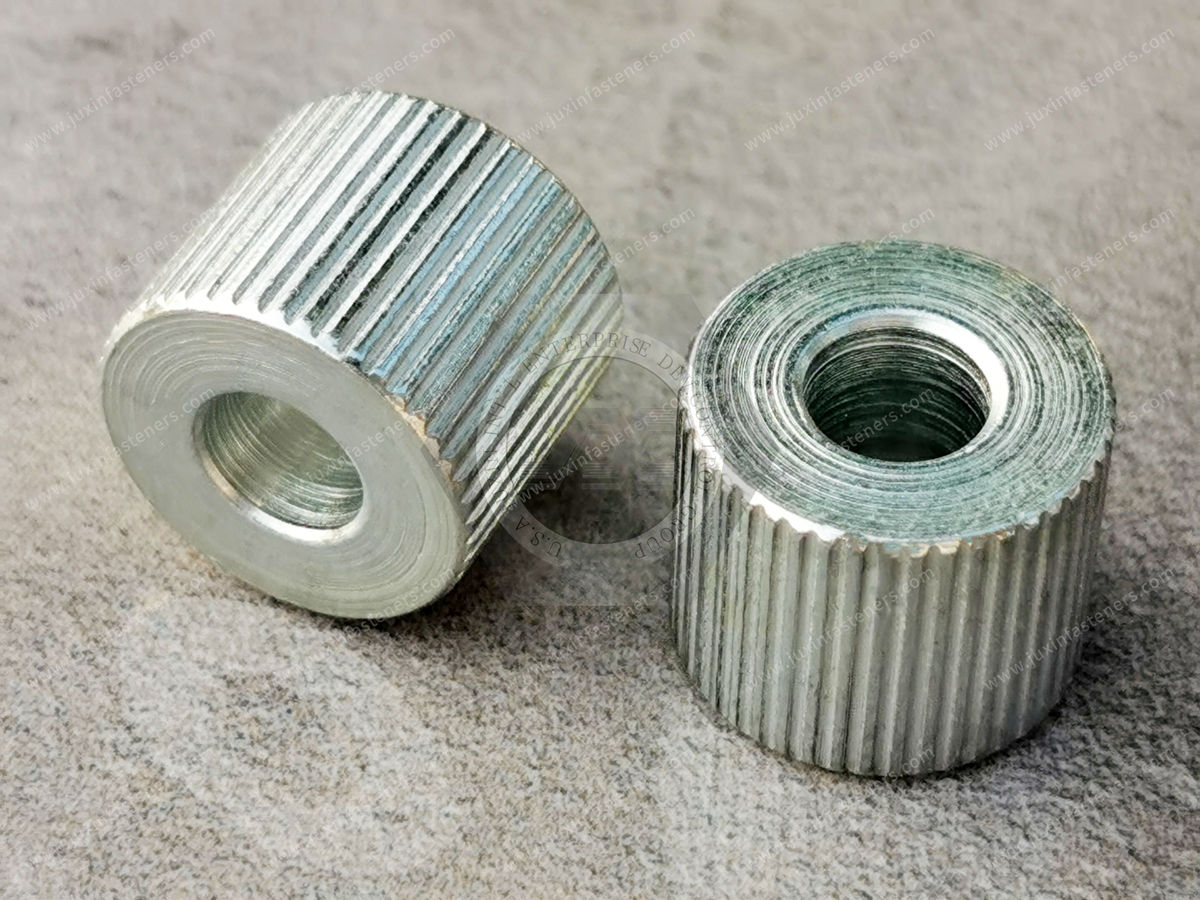 JX-21JG233-D5-12-H10-ST, steel  Unthreaded Inserts for Plastic