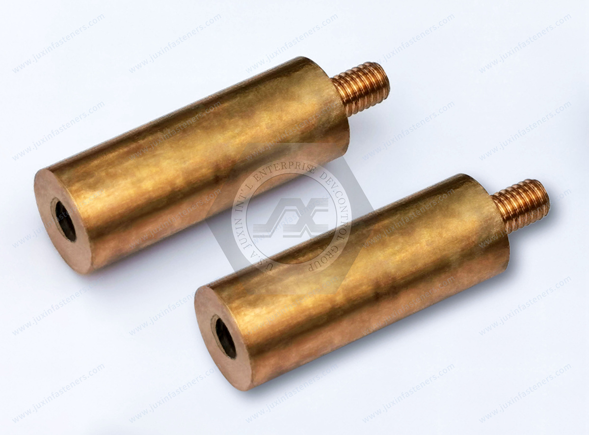 JX-21JG243-M5-8-D22-B, Brass CNC machining standoff parts