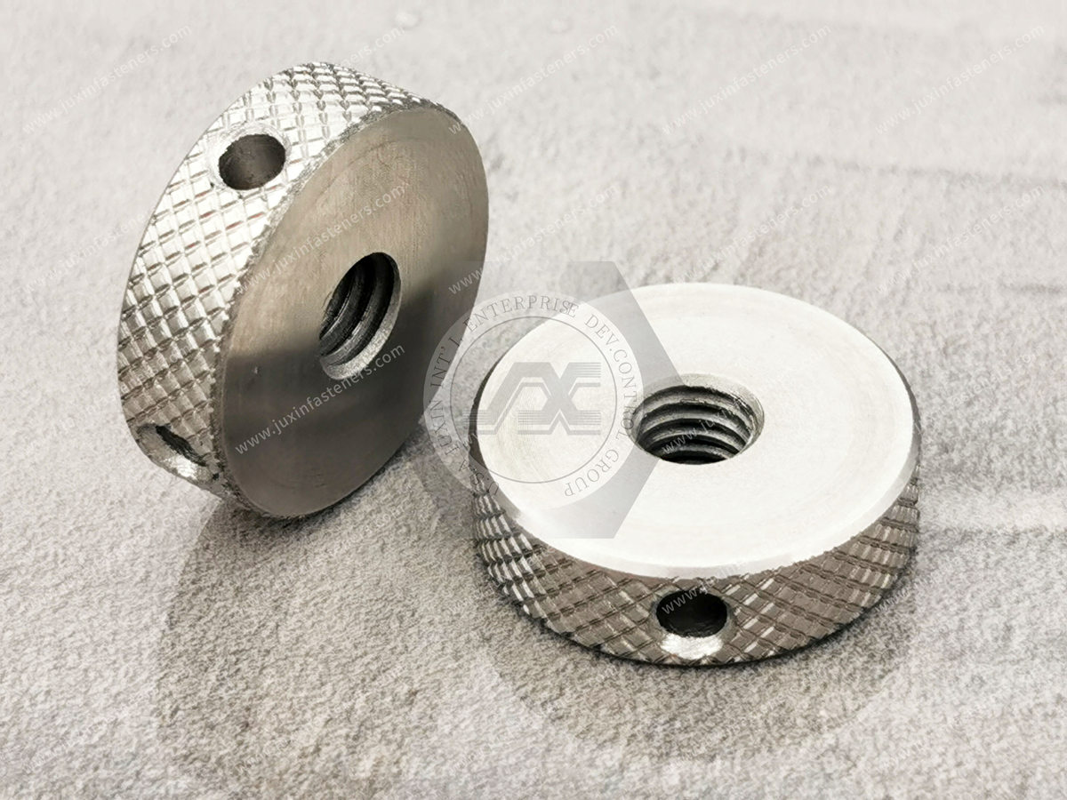 Stainless Steel High-Torque Low-Profile Thumb Nuts, JX-21QJG346-M6-SS