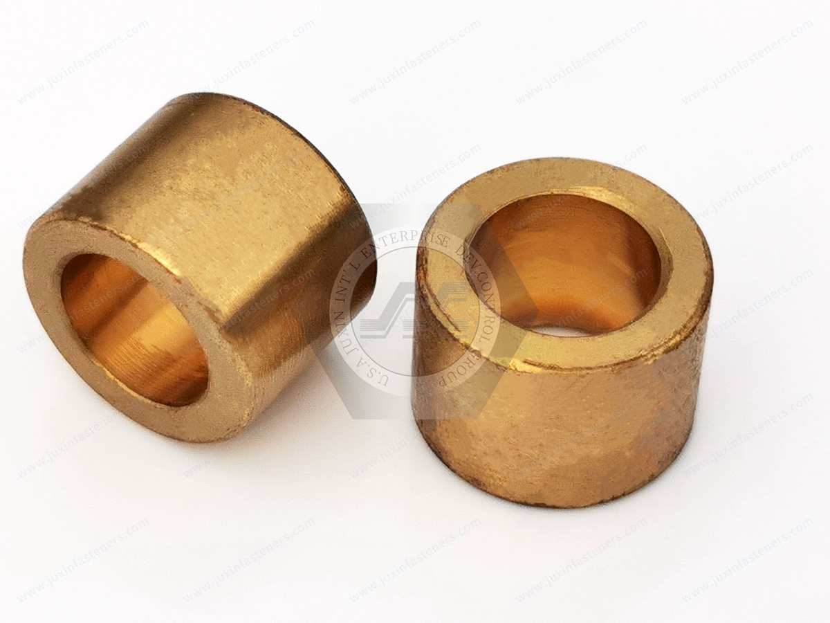 Brass Weld spacer JX-2Q1JG383-B, Brass machined parts spacer for medical equipment, audio, and lighting equipment