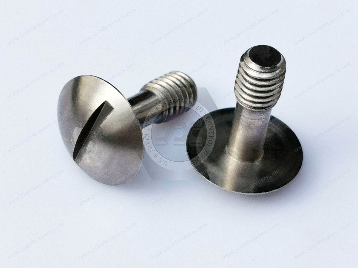 Metric Stainless Steel Pan Head Slotted Screws, JX-21JG414-M5-14-SS