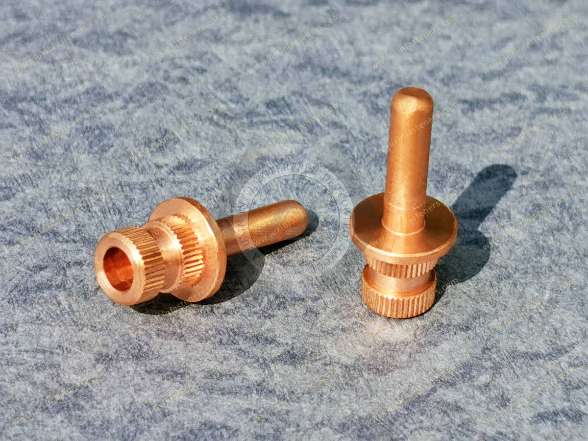 JX-21JG466-D6.93-D10-H4.21-ST JX-21JG467-D9.5-D3.6-H14-B, CNC copper machining of non-standard machinery and equipment parts pin, applied to heat transfer equipment, fixed tube plate heat exchangers, floating head heat exchangers, U-tube heat exchangers, plate heat exchangers, casing heat exchangers, evaporators, air coolers, waste heat boilers, other, chemical machinery, centrifuges, vacuum filters, and other manufacturing solutions