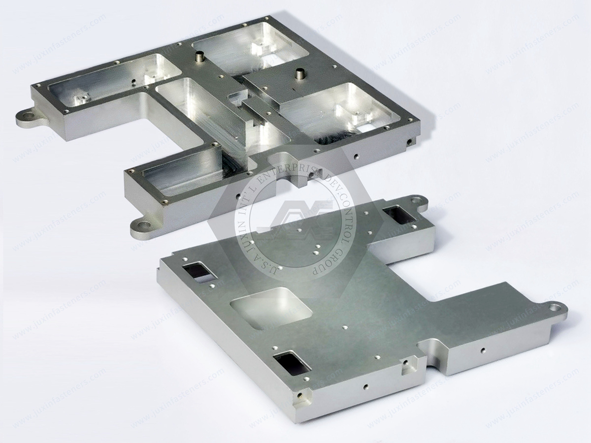 Optical equipment battery housing custom aluminum case precision 6061 aluminum parts four-axis linkage CNC machining, JX-21JG474-AL