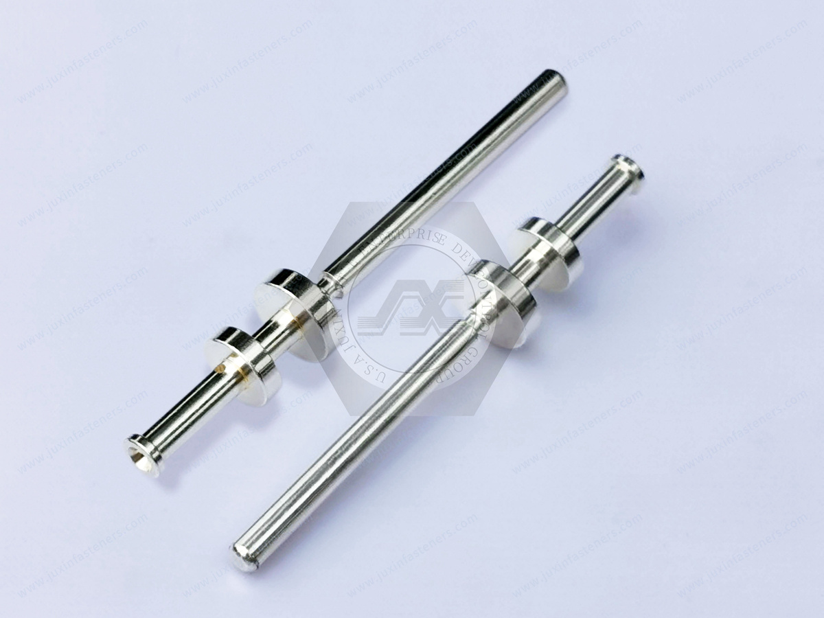 JX-21JG493-D3-56.23-B, Brass machining parts high precision medical equipment parts pins, surface treatment electroplating environmental protection chrome