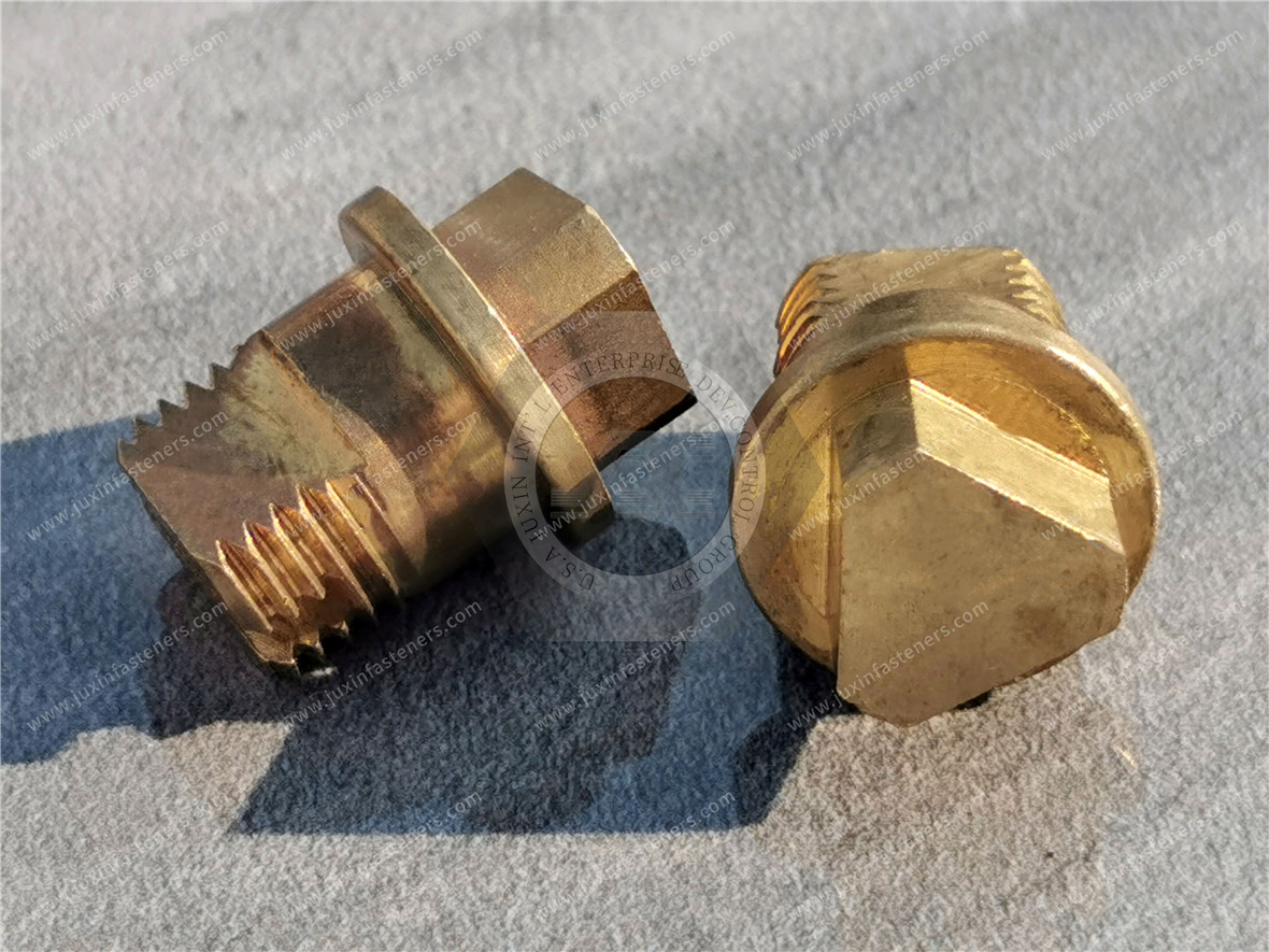 Brass OEM Custom Made Fabrication Precision Brass Milling Turning Parts CNC Machining Parts Security Fasteners