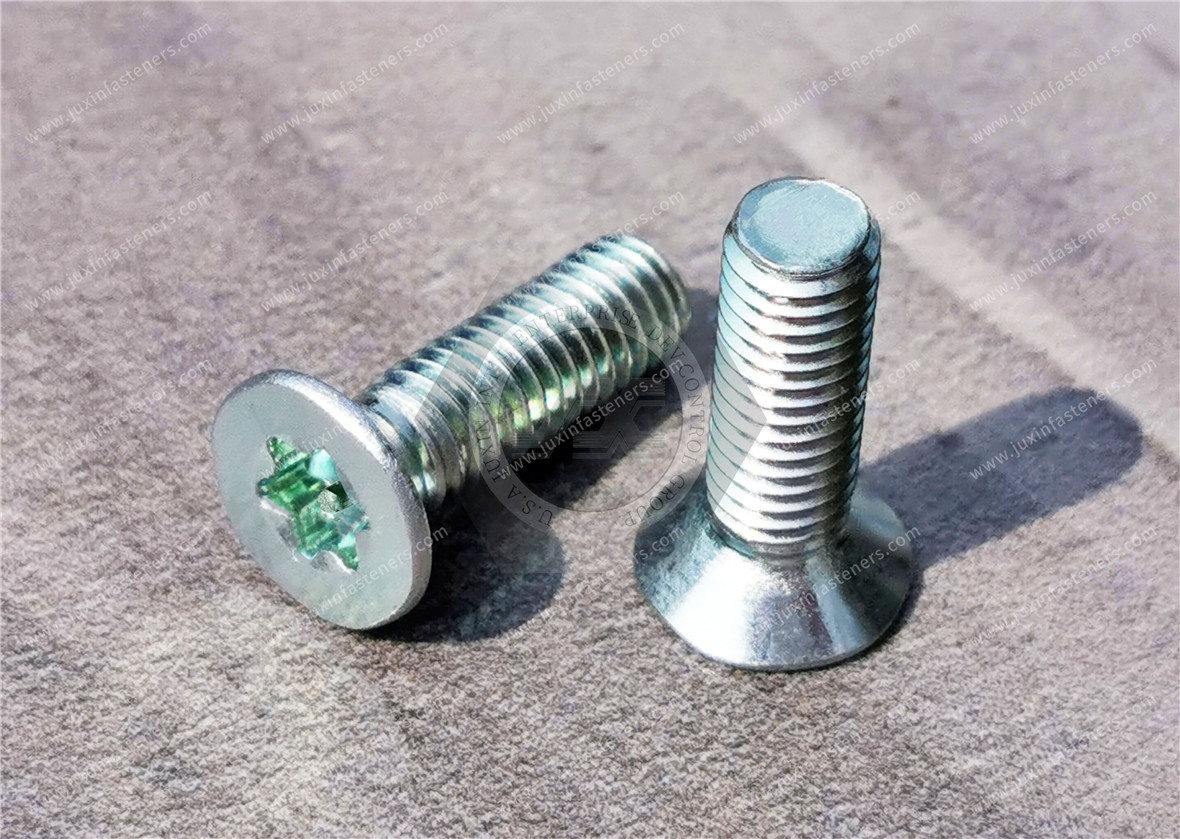 Steel Tamper-Resistant Torx Flat Head Screws Security Fasteners