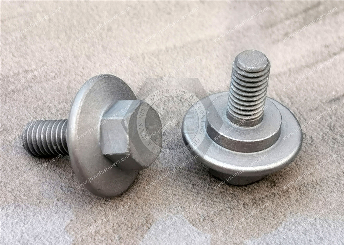 Carbon steel Non-standard hexagon flange bolts for new energy vehicles