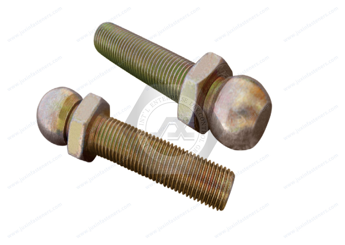 Carbon Steel Screw Type Ball Pin for Motor Vehicles