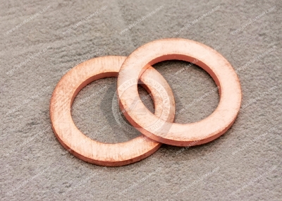 The use of purple copper washers and advantageous industrial solutions