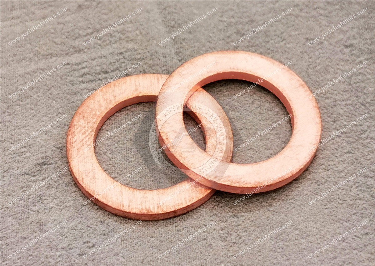 Large plain washers for self-tapping screws