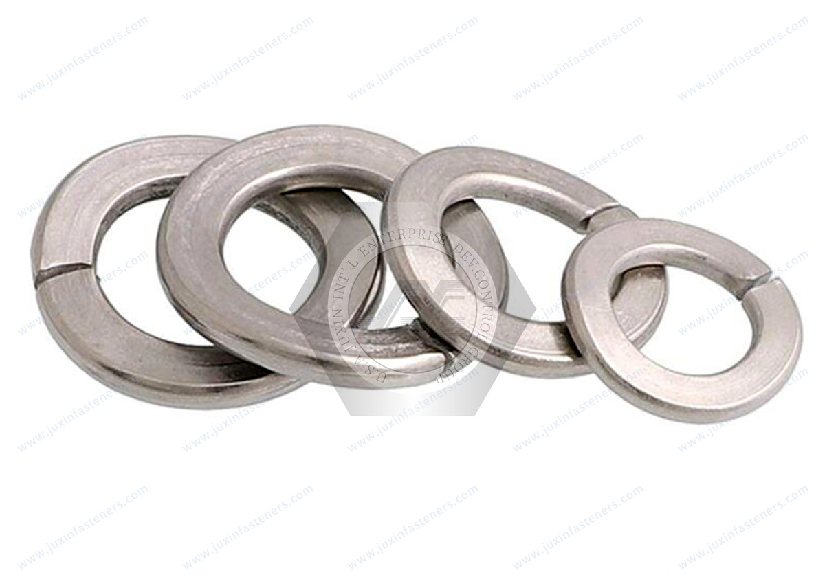 Curved Single Coil Spring Lock Washers