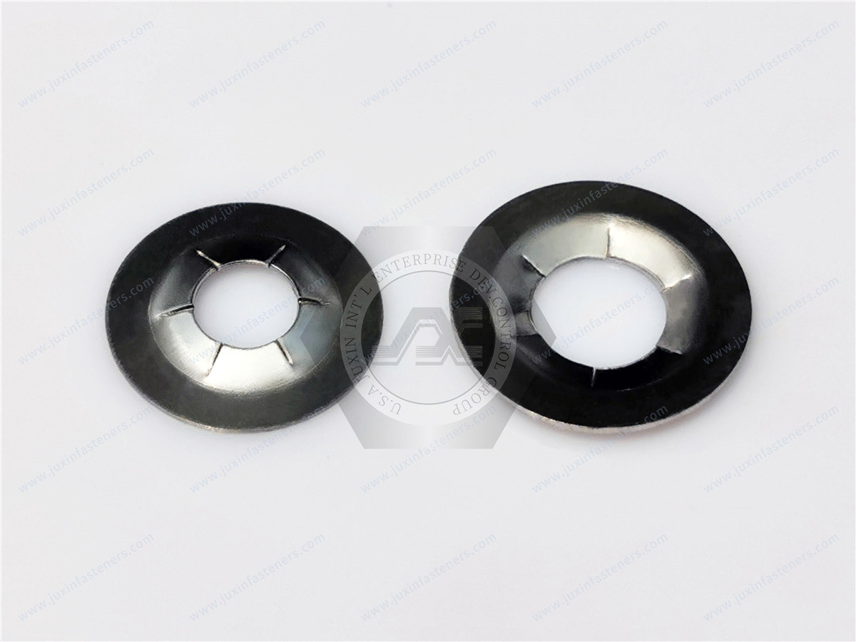 Stainless Steel Push-On Spring Round Nuts