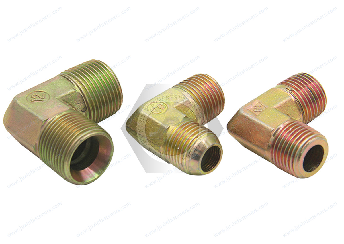 Q808 Sleeve type taper thread right angle joint body