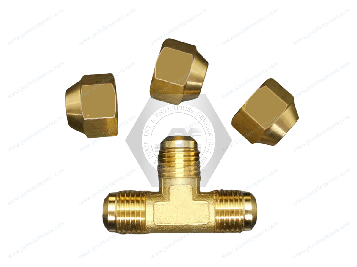 Q656 Expanding taper thread three-way joint