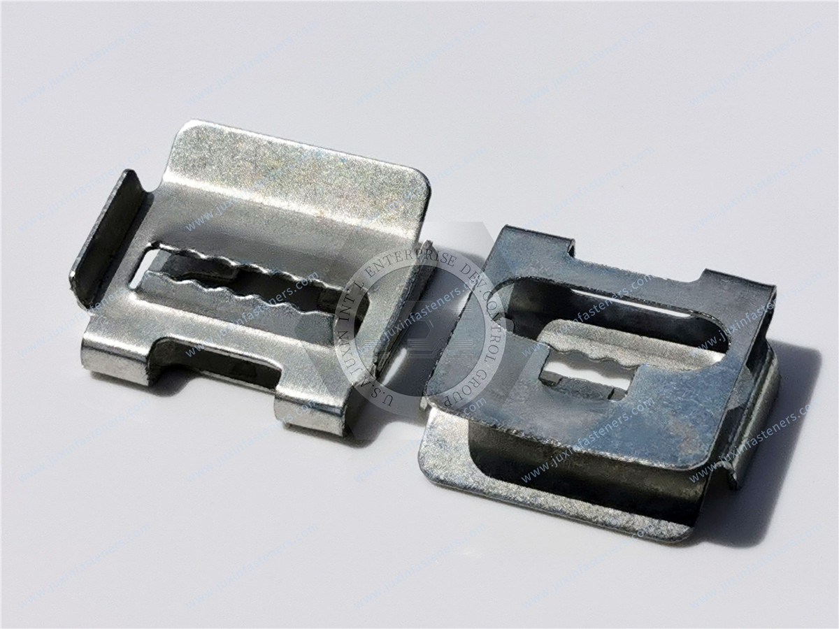 65 Mn No-Slip Clip-On Nuts for Tapping Screws