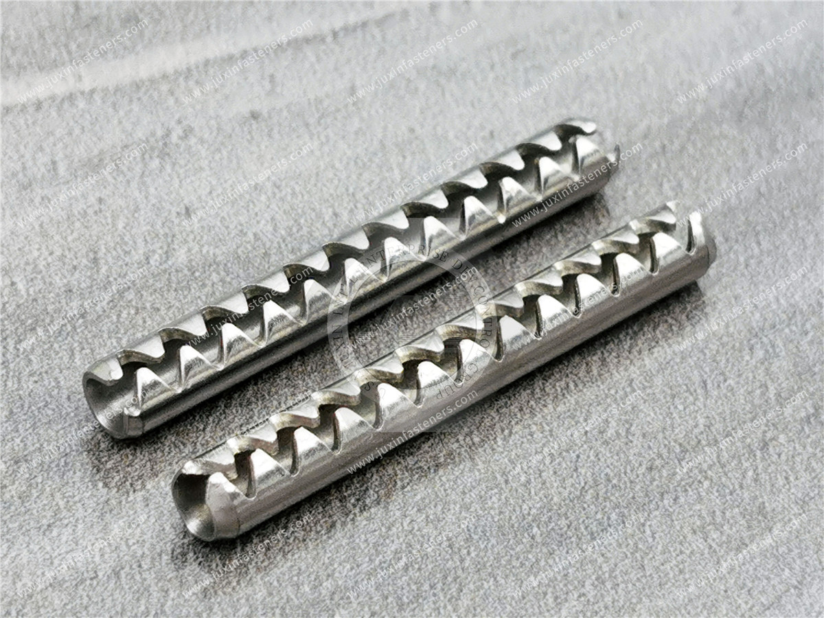 Tooth Slotted Spring Pins - Light Type