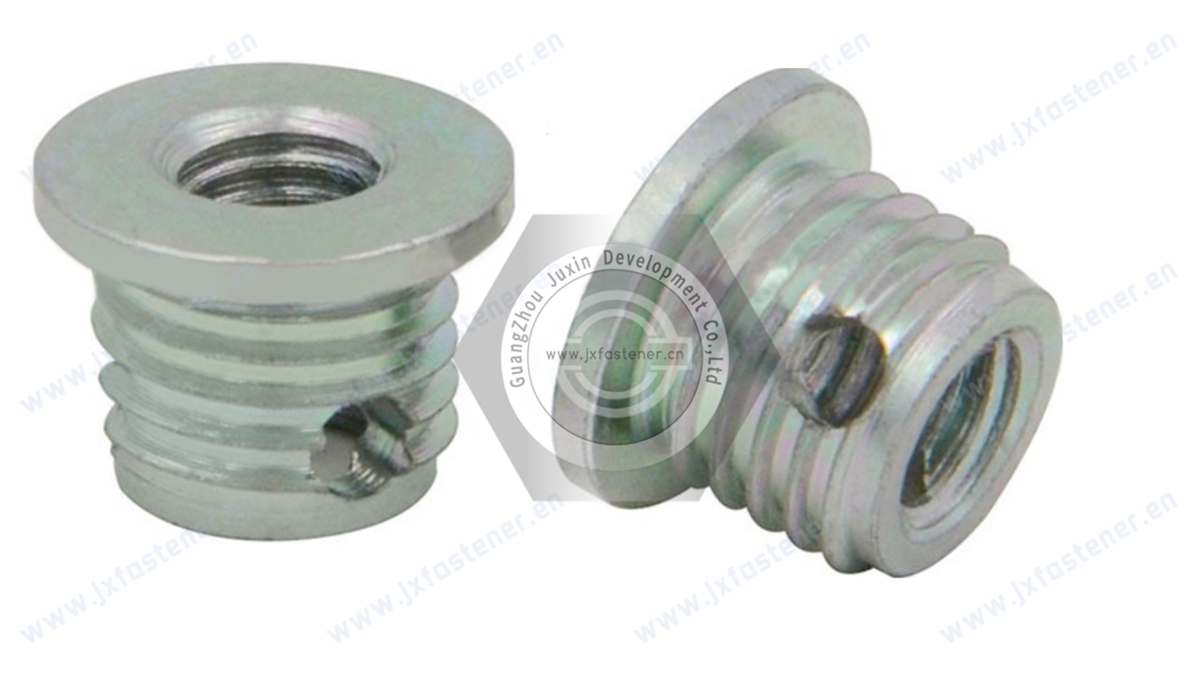 Flange head self-tapping screw sleeves