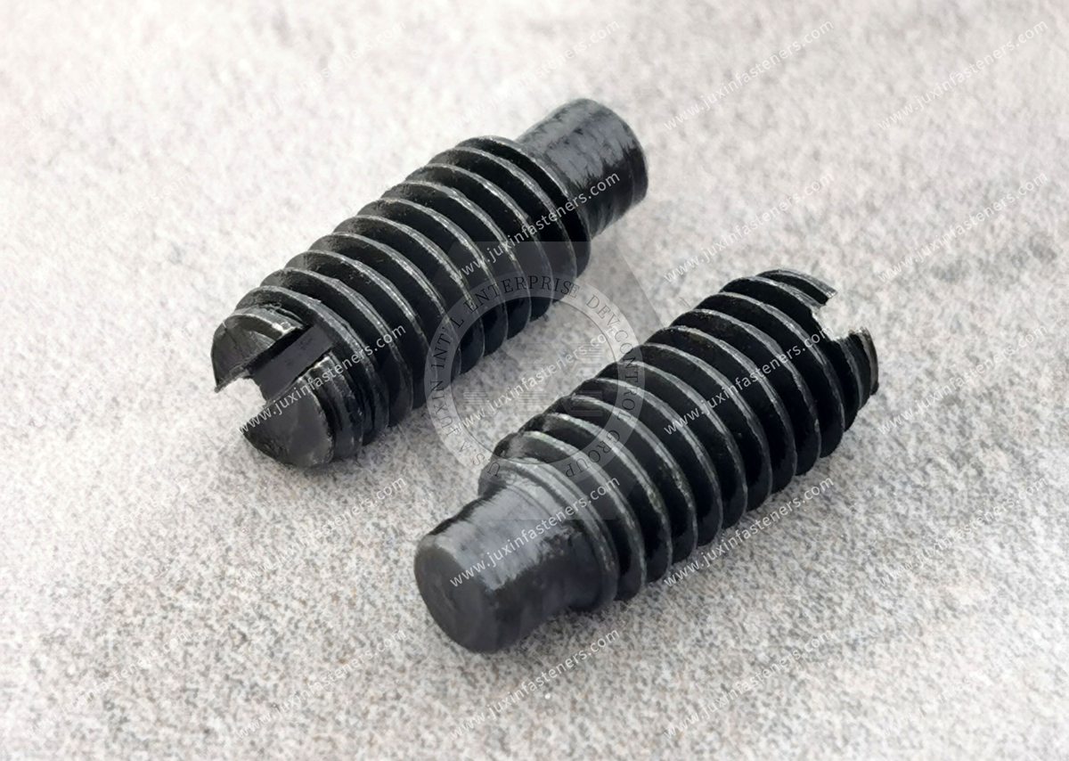 Alloy Steel Slotted Set Screws With Long Dog Point