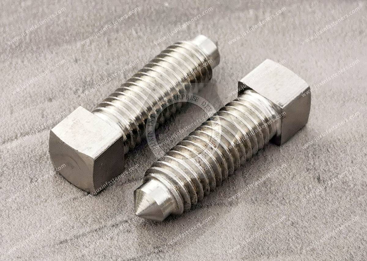 Stainless steel Square-Head Extended-Tip Set Screws