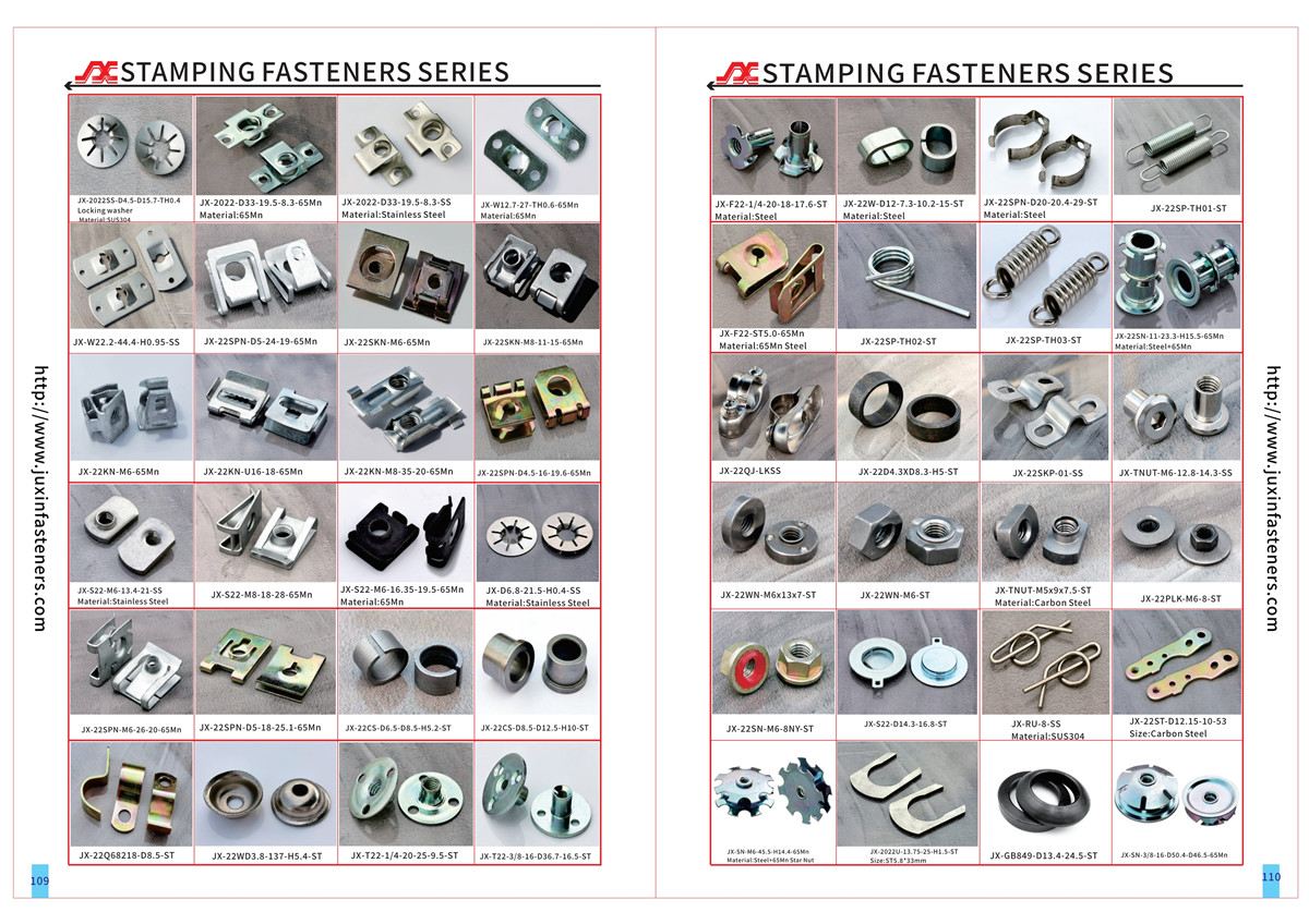 Stainless steel Quarter-Turn Receptacle washers