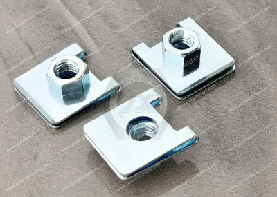 Automotive Metric No-Slip Clip-On Barrel Nuts