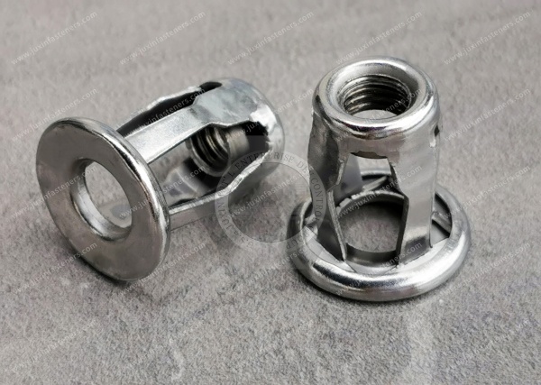 steel slotted blind rivet nuts