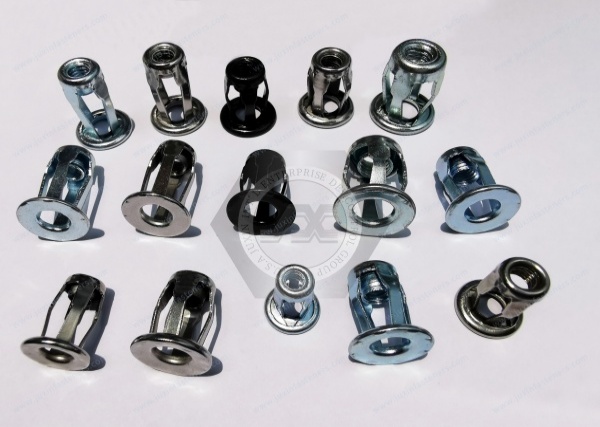 steel slotted blind rivet nuts