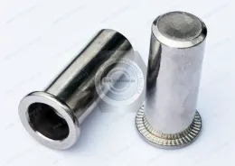 Flat Head Closed end Round Body Plain Blind Rivet Nuts—Closed End