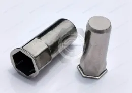 Thin Head Closed end Part Hexagonal body Blind Rivet Nuts—Closed End