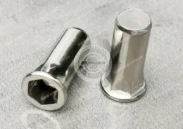 Flat Head Closed end Part Hexagonal body Blind Rivet Nuts—Closed End