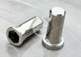 High Flat Head Closed end Part Hexagonal body Blind Rivet Nuts—Closed End