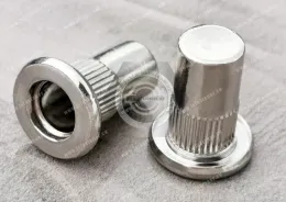 Flat Head Closed end Round Body Knurled Blind Rivet Nuts—Closed End