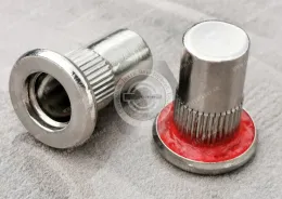 Flat Head Closed end Round Body Knurled Blind Rivet Nuts—Closed End