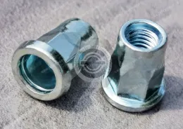 High Flat Head Open end Part Hexagonal body Blind Rivet Nuts—Open End