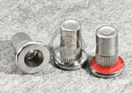 High Flat Head Closed end knurled body Blind Rivet Nuts—Closed End