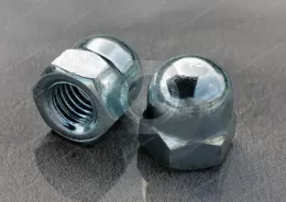 Metric Low-Strength Steel Cap Nuts