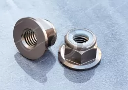 Aluminium Nylon-Insert Flange Locknuts