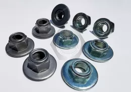 Hexagon flange washer nut