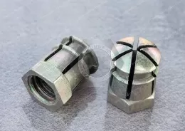 Zinc alloy expansion nut three-in-one connector/screw/eccentric wheel/connector/furniture expansion nut