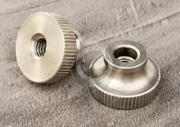 Knurled Nut With Collar