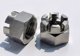 Stainless Steel Locknuts for use with Cotter Pins