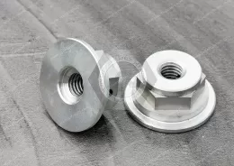 Aluminum alloy flange nut