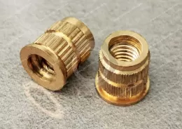 Brass Heat-Set Inserts for Plastic