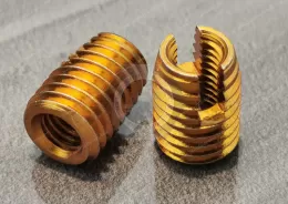 Brass Self-tapping inserts nuts for Plastic