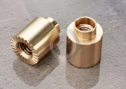 Metric Brass Press-Fit Nuts for Soft Metal