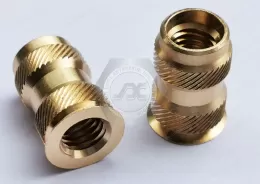 M10 Brass Tapered Heat-Set Inserts for Plastic