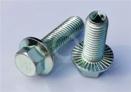 High-Strength Metric Steel Serrated-Flange Hex Head Screws