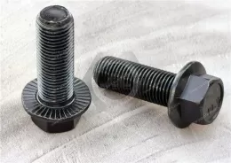 High-Strength Metric Class 10.9 Steel Flanged Hex Head Screws