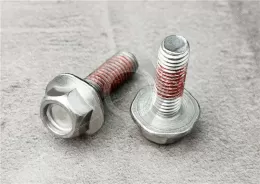 Stainless Steel Flanged Hex Head Screws nylon patch